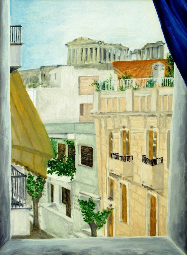 View of the  Acropolis from my Window