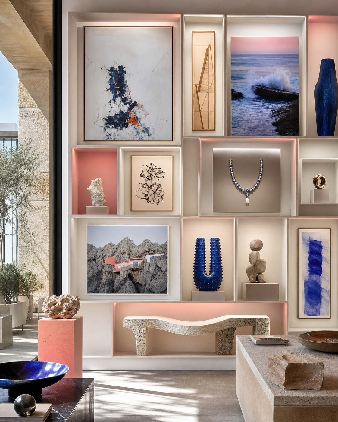 Original art, photography, design and jewellery presented for discovery