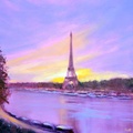 Dawn in Paris