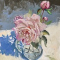 Peony Flower in a Vase