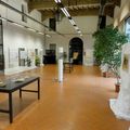 Alcune foto panoramiche di Aurélie Léone all'allestimento della mostra preHISTORIA CONTEMPORANEA di Andrea Benetti, inaugurata il 13 maggio 2016 (fine 19 giugno 2016) all'Università di Ferrara a Palazzo Turchi di Bagno