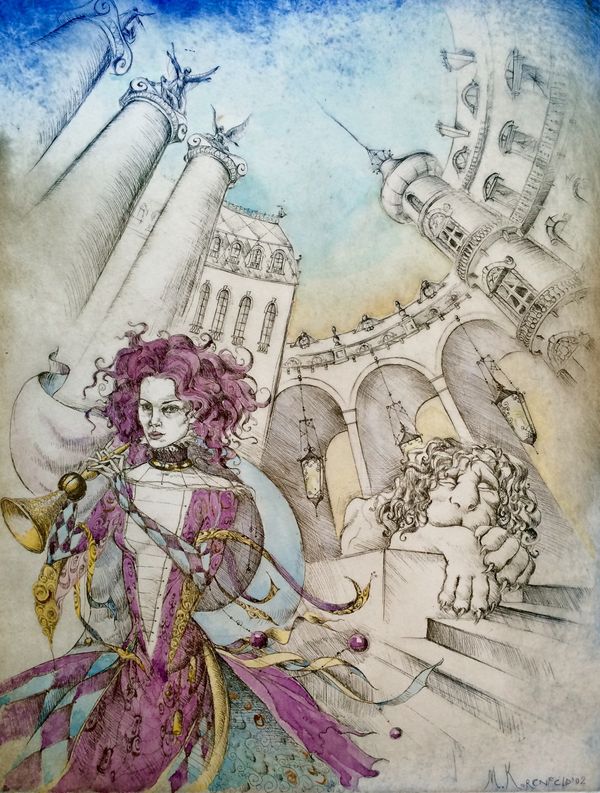 City Of Creaking Statues