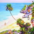 Ocean. Palm Trees 33