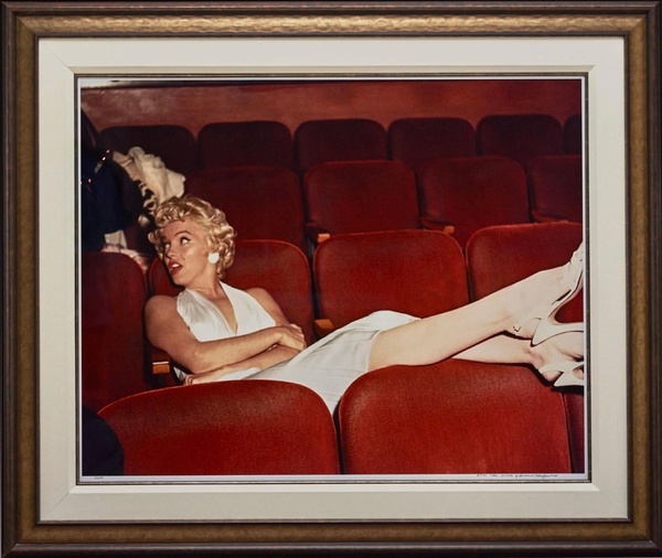MARILYN IN REPOSE - THE SEVEN YEAR ITCH BY BERNARD OF HOLLYWOOD