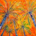 Summer Palms of Costa Brava