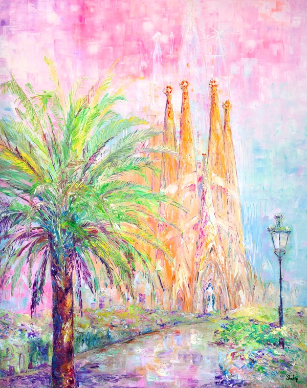 Sagrada Familia – Mother-of-Pearl Morning