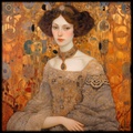 Portrait RJ0195 Art Nouveau Gustav Klimt painting