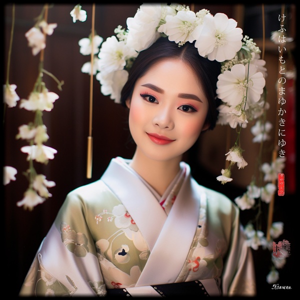Japanese Maiko RJ0111 Girl Geisha Geiko Portrait Photography