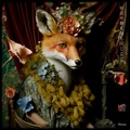 Japanese Goddess RJ0009 - Portrait Photography Fox Art Nouveau