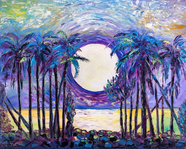 Full Moon over Costa Brava
