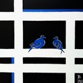 Blue Birds - Black & White & More Series