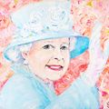 Queen Elizabeth In Roses