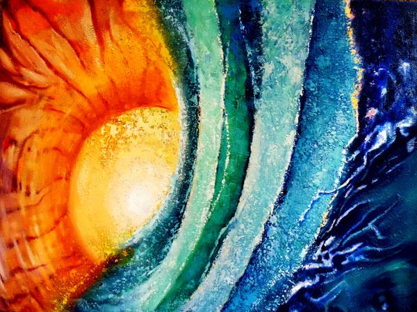Solar Flare Abstract Outer Space Vision