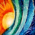 Solar Flare Abstract Outer Space Vision