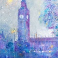London Mist: Big Ben and Westminster