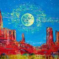 Monument Valley. Neon Moon