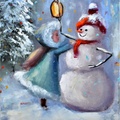 Dress Up The Snowman!