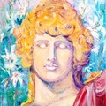 Dionysus and Lilies
