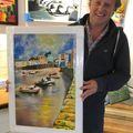 Darren Milner of Pontyclun with 'Over the Harbour Wall'.