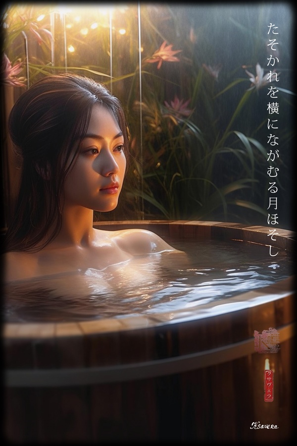 Japanese Maiko DS0323 Girl Portrait Photography Ofuro