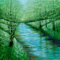 River Reflections, Shadows and Light