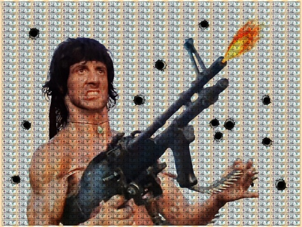 Rambo on tenners