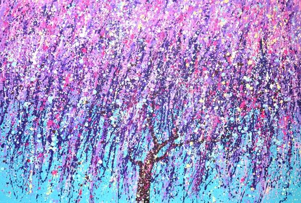 Blooming Purple Tree