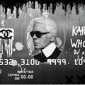 Karl Who  – Chanel Credit Card Pop Art Tribute