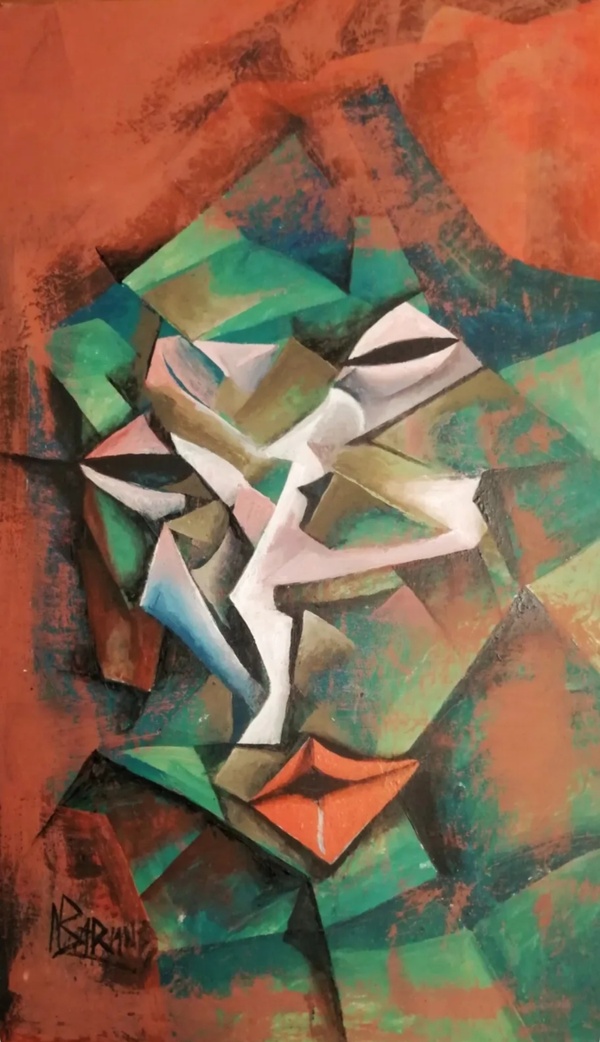 Portrait in the Style of Cubism