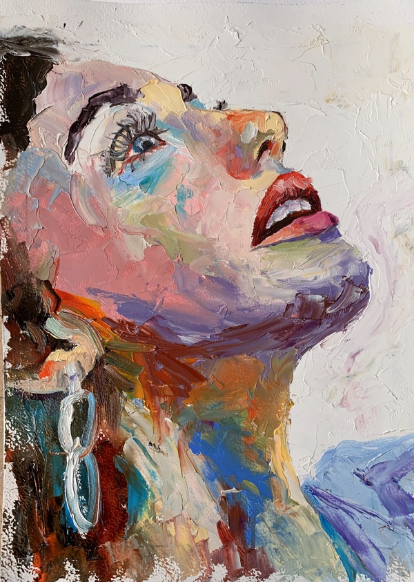 Abstract Woman Portrait