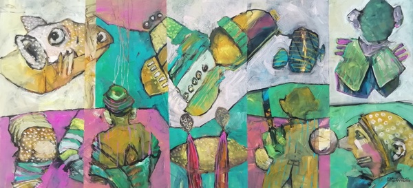 Abstract fragments 7