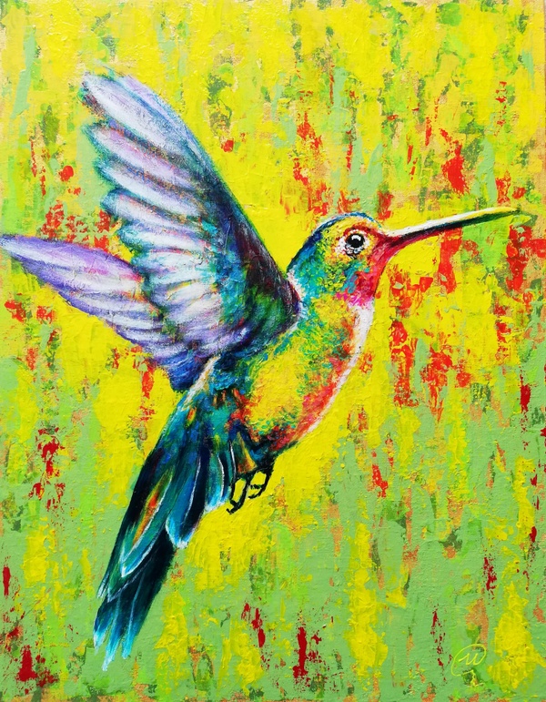 Hummingbird - Your Flight is Love, Gladness and Beauty