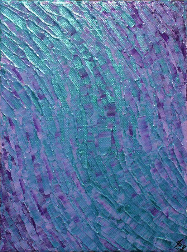 Texture Movement / Blue Purple