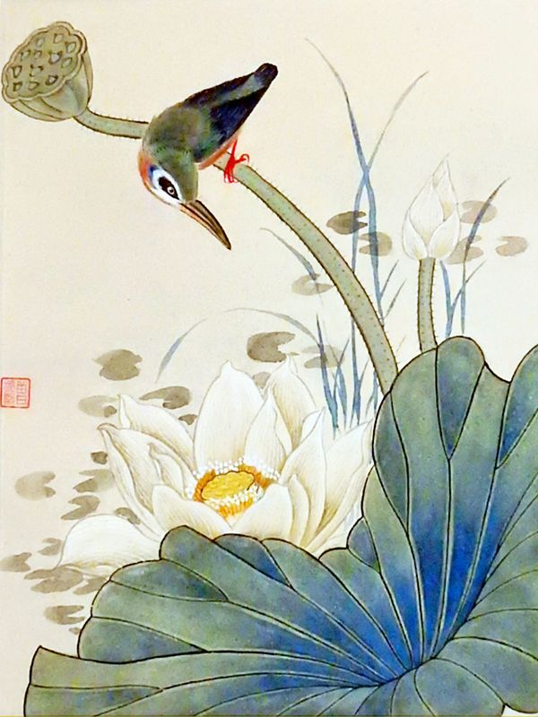 Bird and Lotlus