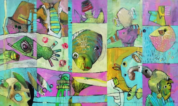 Abstract fragments 8