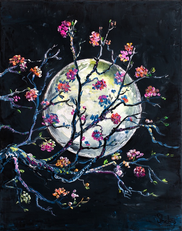 Moonlit Blossoms