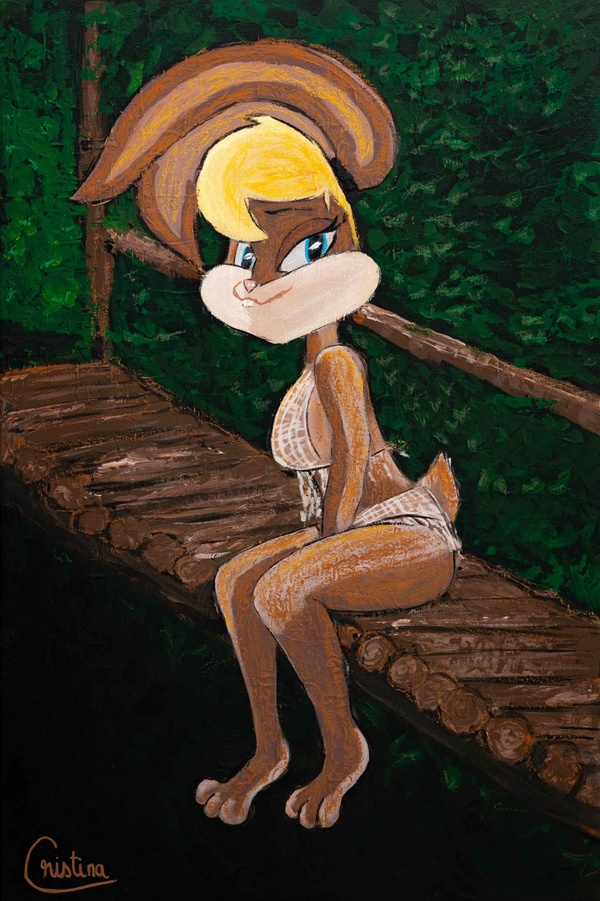 Sexy Amazonian Lola Bunny, Wild and Free