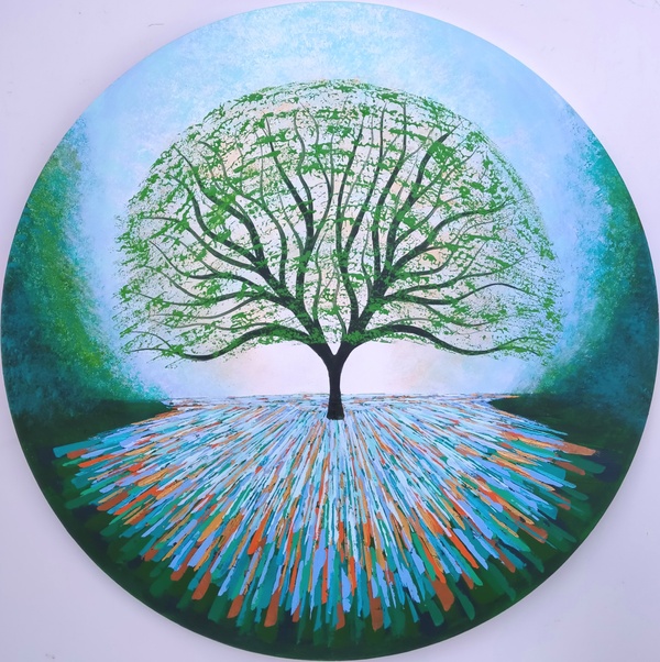 Tree Singing to the Wind