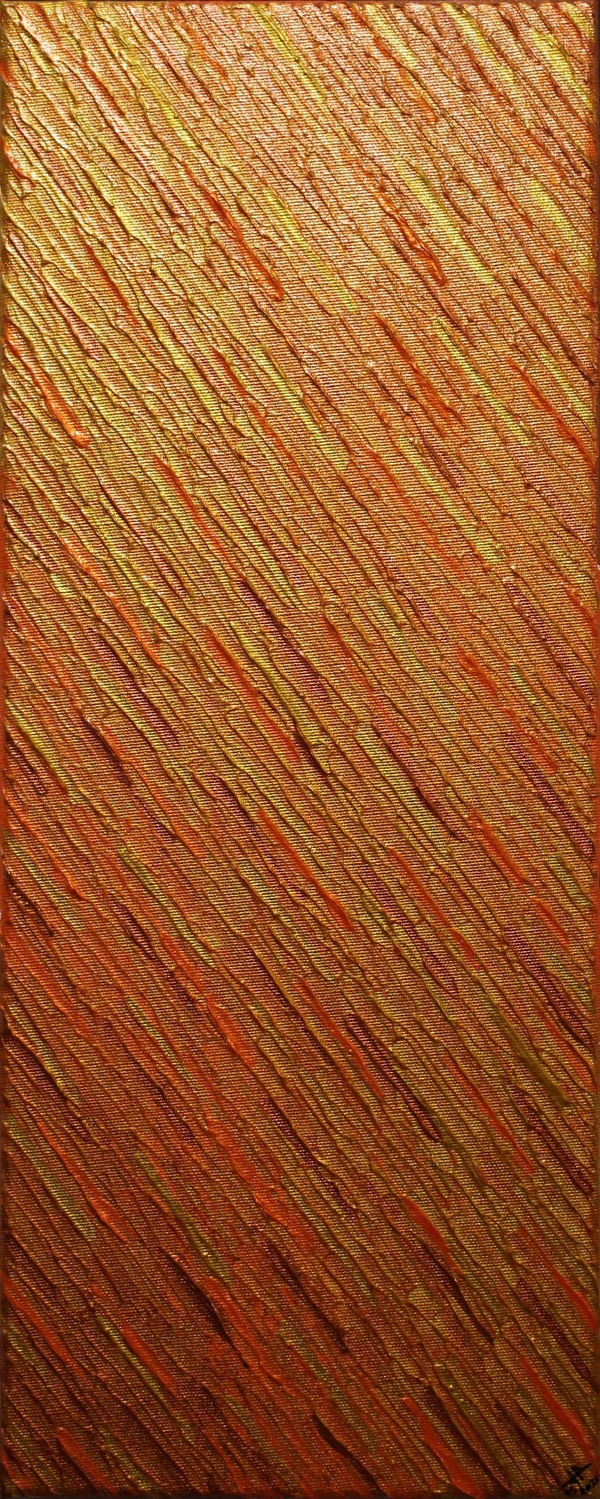 Gold Orange Copper Knife Texture