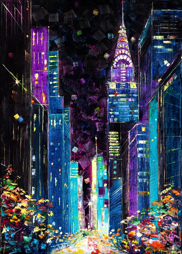 Purple Night in New York