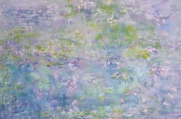 Pale Blue Waterlilies