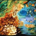Atmospheric River of Floral Ice & Waterscape