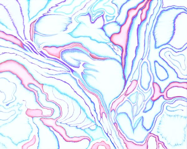 “High Country Rush II” original abstract painting