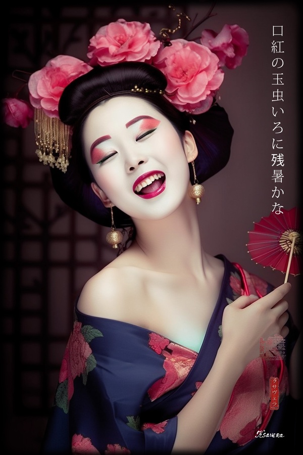 Japanese Maiko DS331 Geisha Portrait Kioto Photography