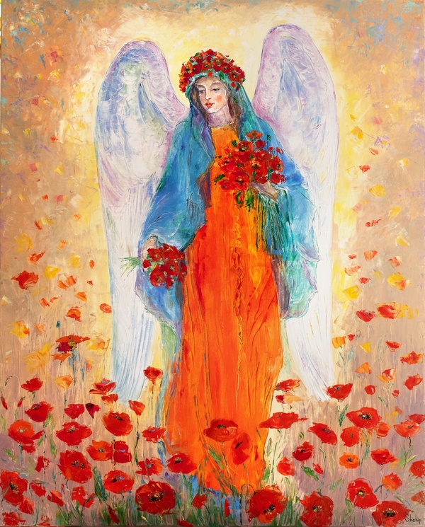 Angel in a Poppy Field