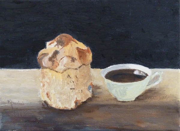 Panettone and Coffee