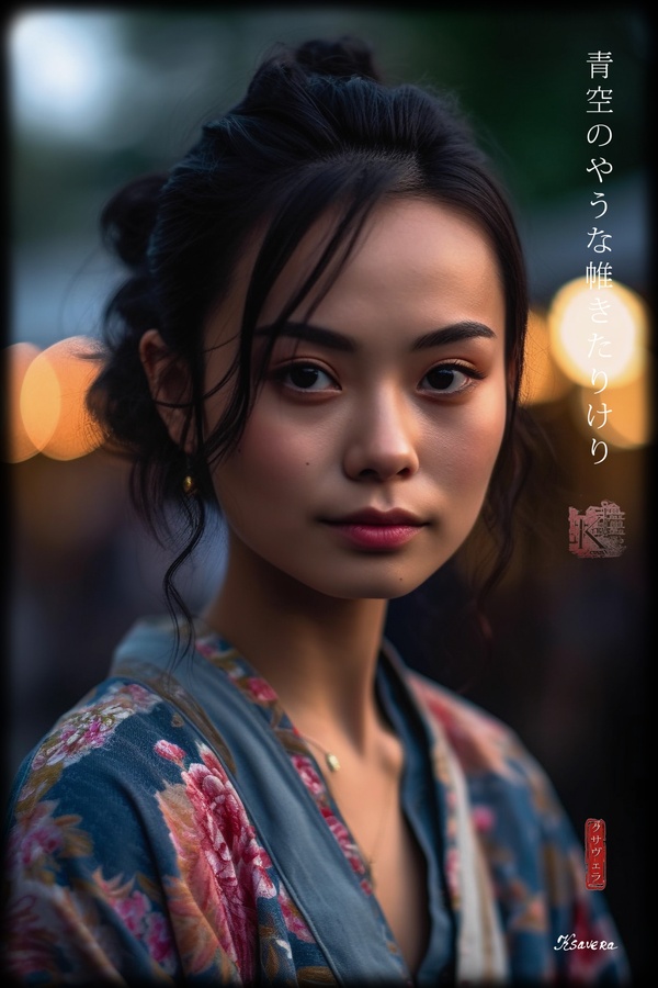 Japanese Maiko DS0317 Girl Portrait Photography Kioto