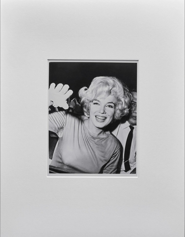 Marilyn Monroe Mounted Vintage Photograph - Candid Euphoria
