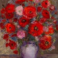 Vase of Poppies