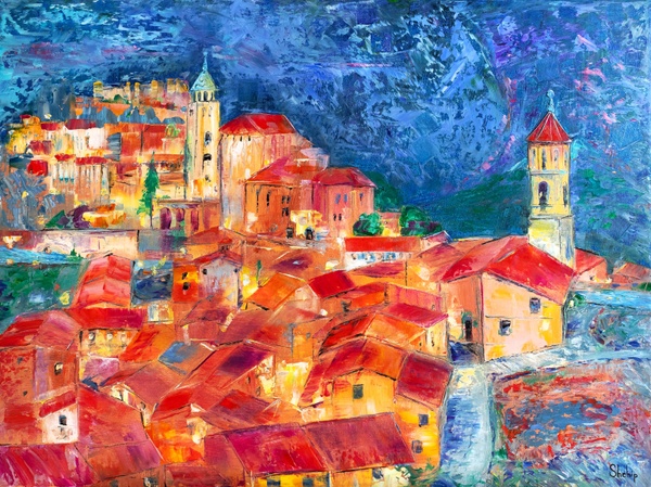 Albarracín in Warm Colours